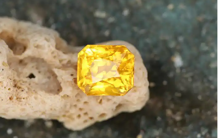 Yellow Sapphire Stone