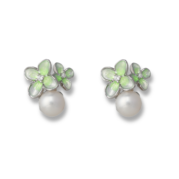 enamel earring
