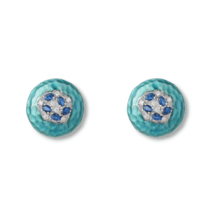 Zirconia Inlaid Earrings