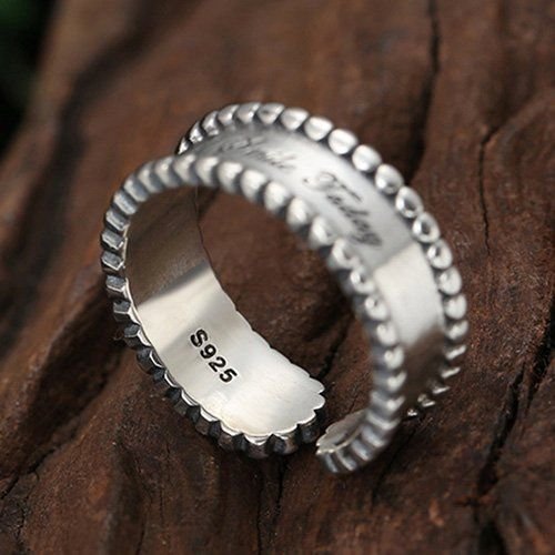 925 sterling silver ring with stamp