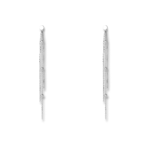 925 Silver Bead Earrings Accessories Silver Jewelry