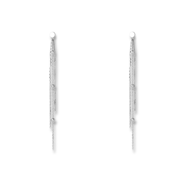 925 Silver Bead Earrings Accessories Silver Jewelry