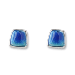 Irregular Trapezoidal Earrings Silver Jewelry
