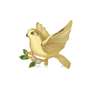 Pigeon Necklace(Gold) Silver Jewelry