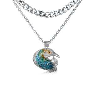 Eagle Necklace Enamel Jewelry
