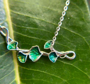 925 Silver Necklace Enamel Jewelry