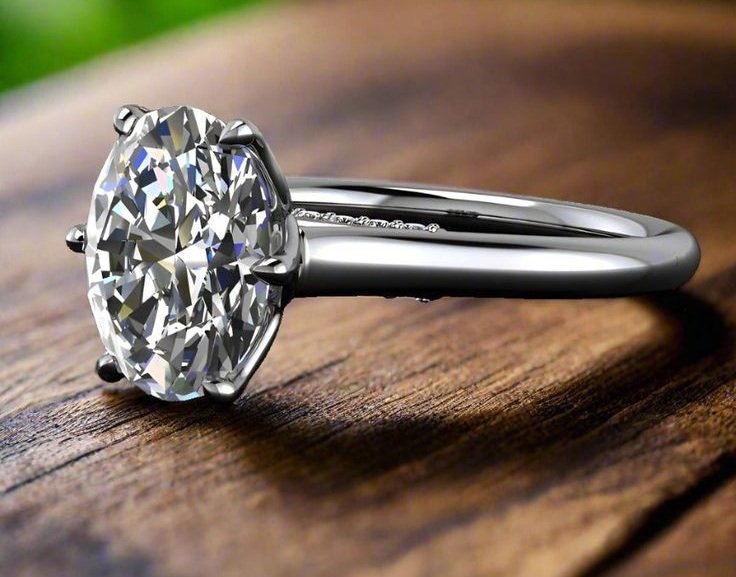 Prong Setting Ring Enamel Jewelry