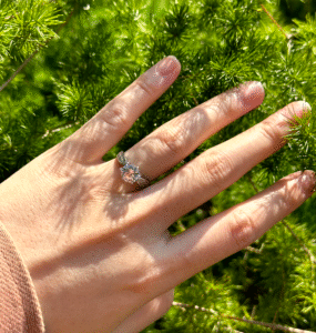 925 Silver Ring Enamel Jewelry