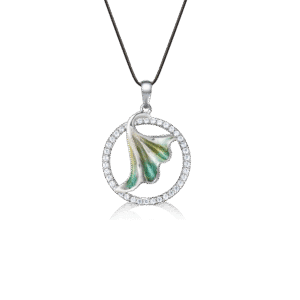 925 Silver Pendant Enamel Jewelry