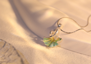 925 Silver Necklace Enamel Jewelry