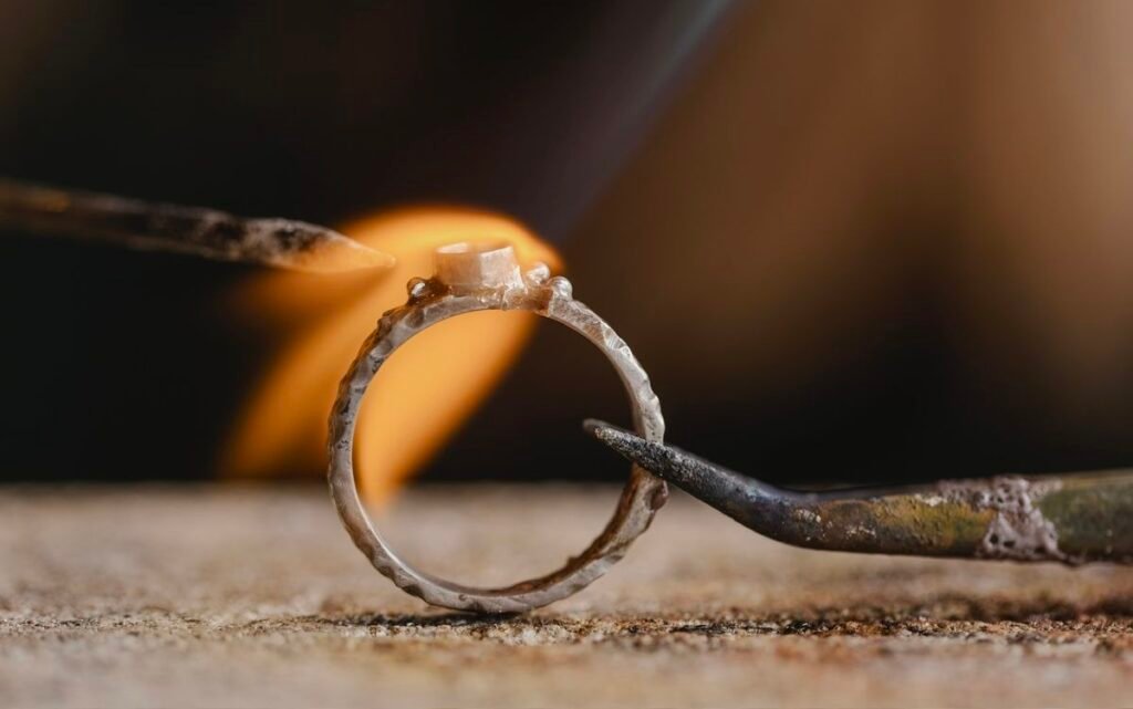 diamond jewelry ring Crafting enamel jewelry