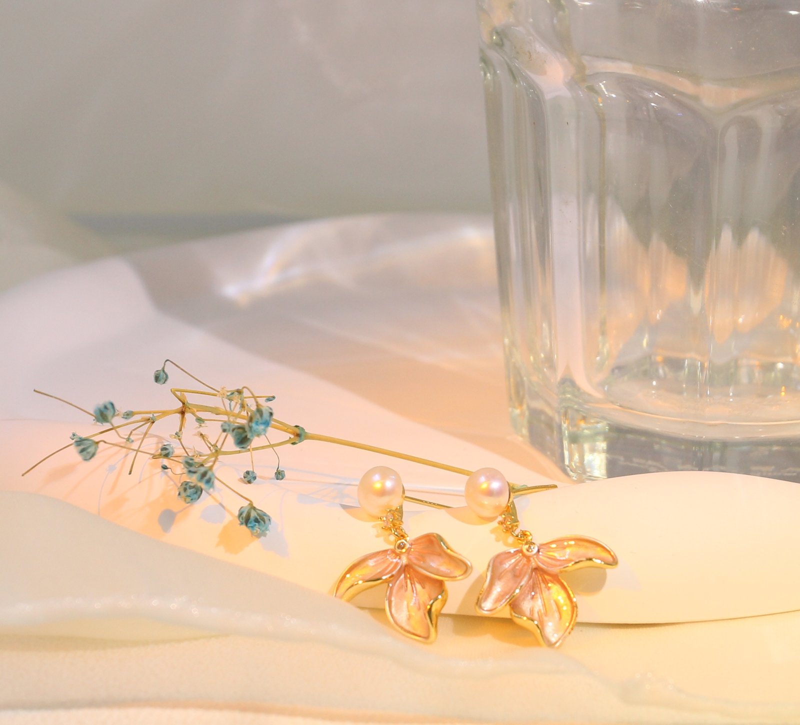 925 silver earrings enamel jewelry