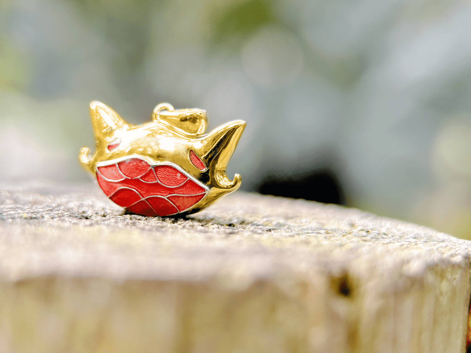 3D Hard Gold Pendant Enamel Jewelry