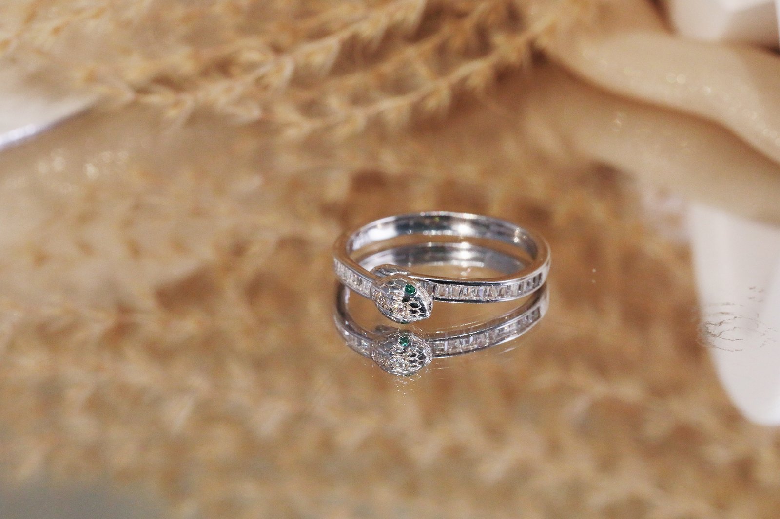 925 silver ring enamel jewelry