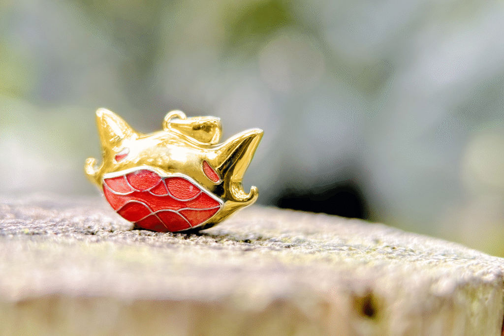 3D Hard Gold Enamel Jewelry