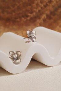 925 silver earrings enamel jewelry