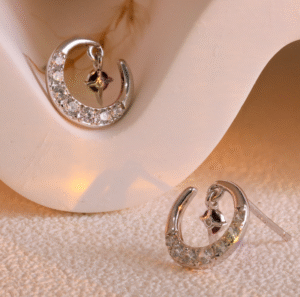 925 silver earrings enamel jewelry