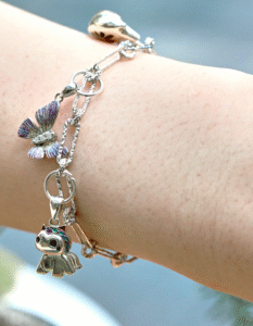 925 silver bracelet enamel jewelry