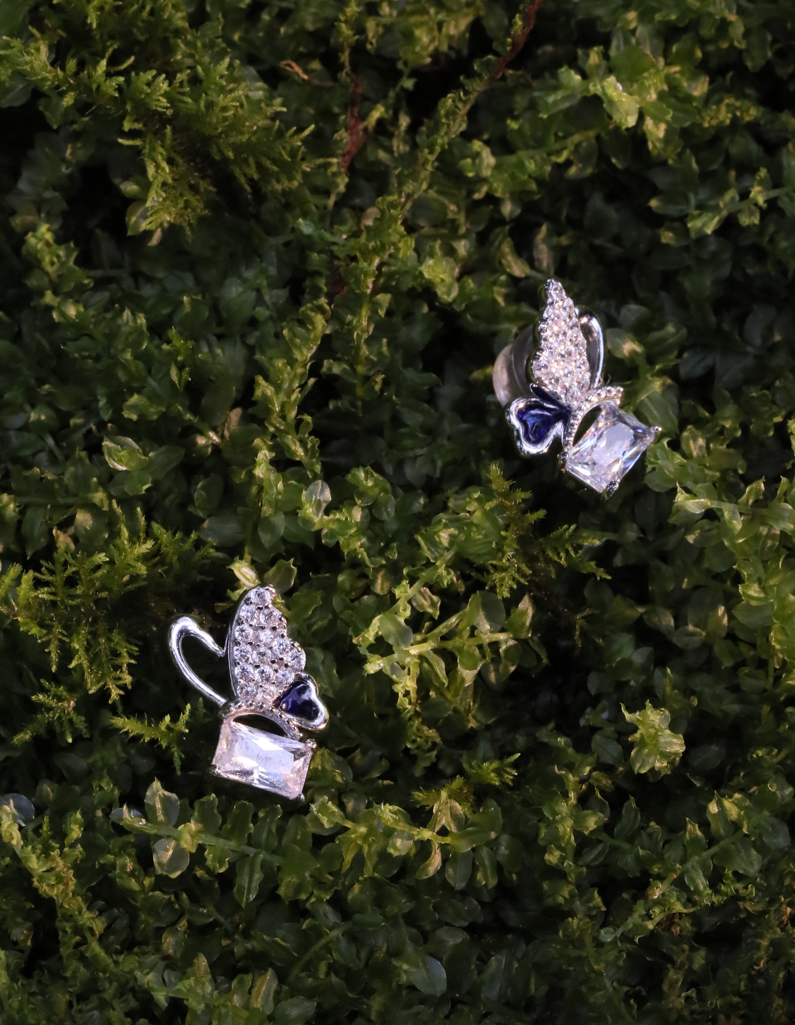 925 silver earrings enamel jewelry