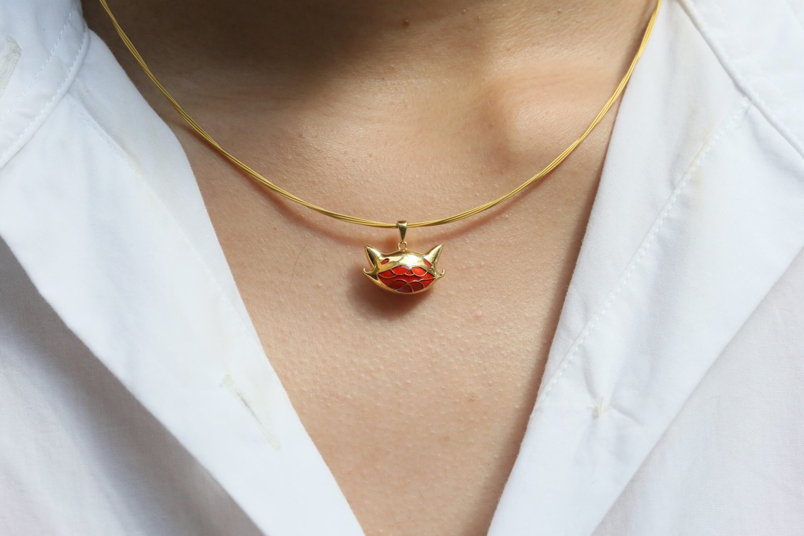 3D Hard Gold Enamel Jewelry