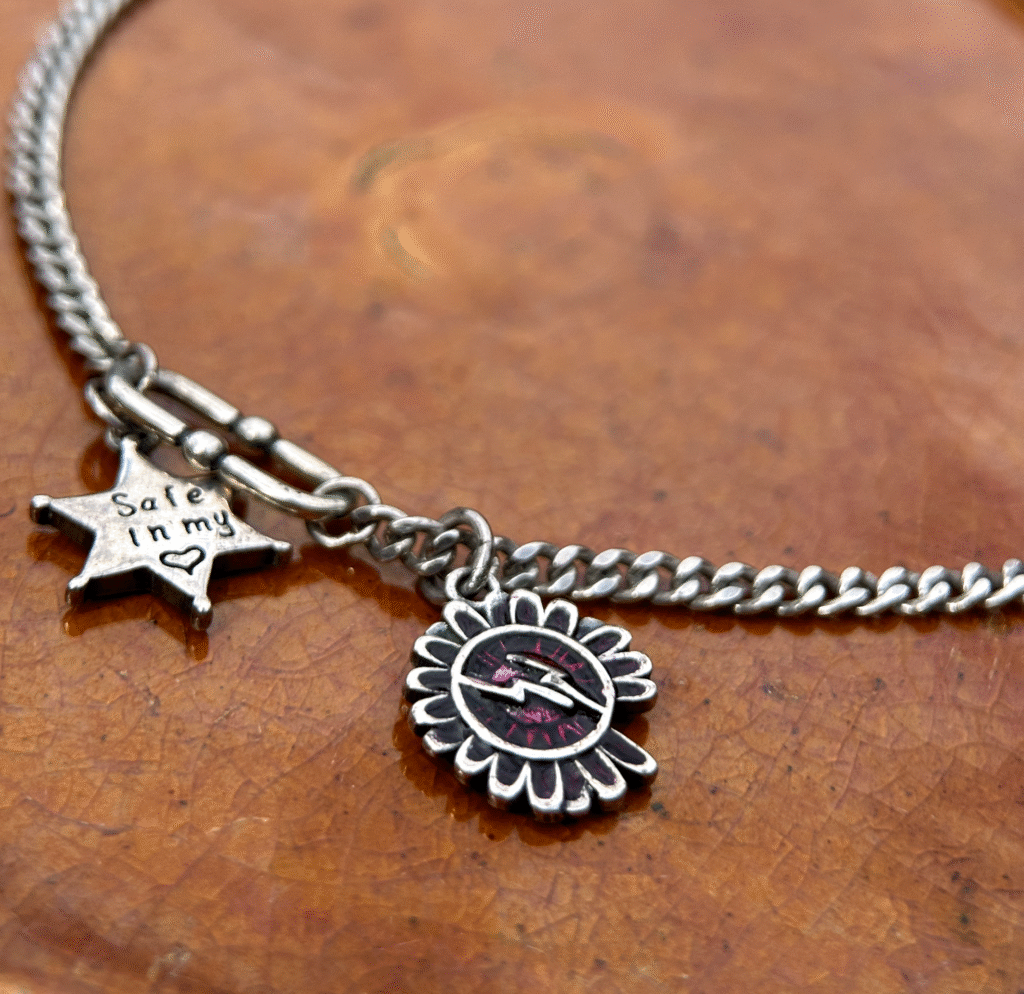 925 silver necklace enamel jewelry