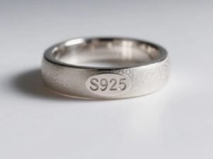 925 sterling silver ring with stamp